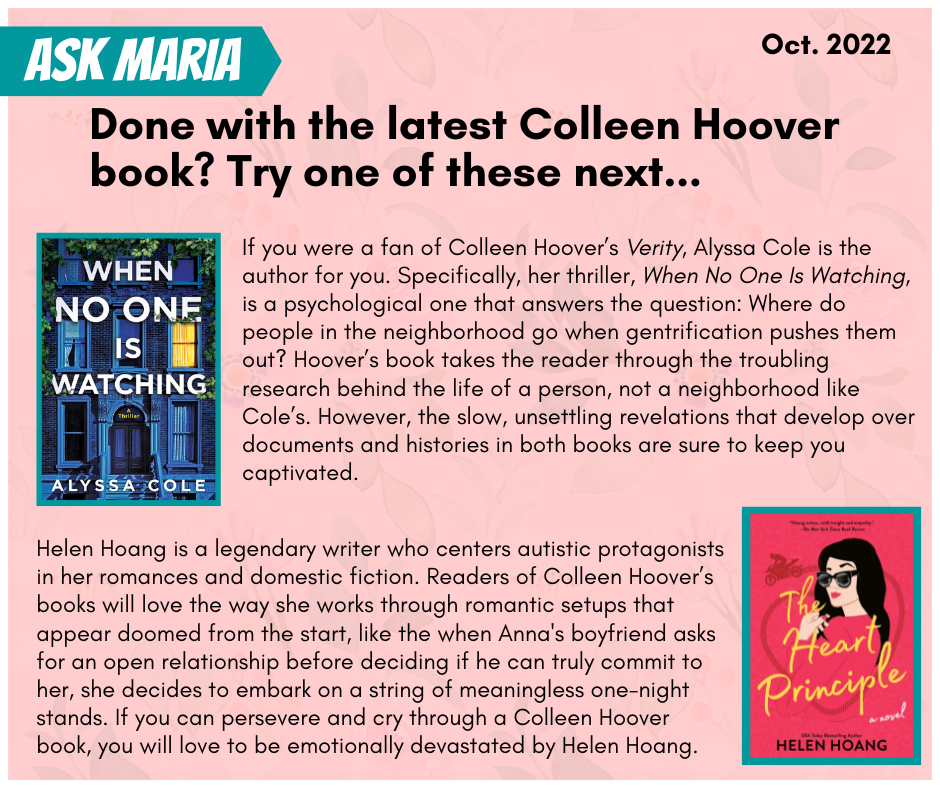 Colleen Hoover Read-Alikes