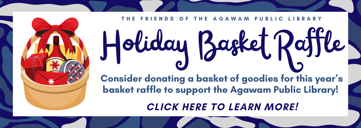 Click here to learn more about donating a basket for the Holiday Basket Raffle!