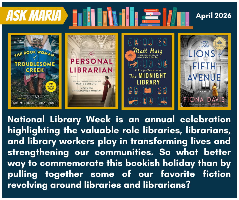 National Library Week Fiction Books